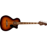Bajo Electroacústico Fender Kingman Bass, Walnut Fingerboard, Black Pickguard, Shaded Edge Burst