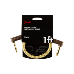 Cable Fender Deluxe Series , Angle/Angle,30cm, Tweed