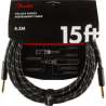 Cable Fender Deluxe Series Instrument, 4.5, Black Tweed