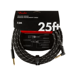 Cable Fender Deluxe Series, 7.5m, Black Tweed