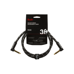 Cable Fender Deluxe Series, 91cm, Black Tweed