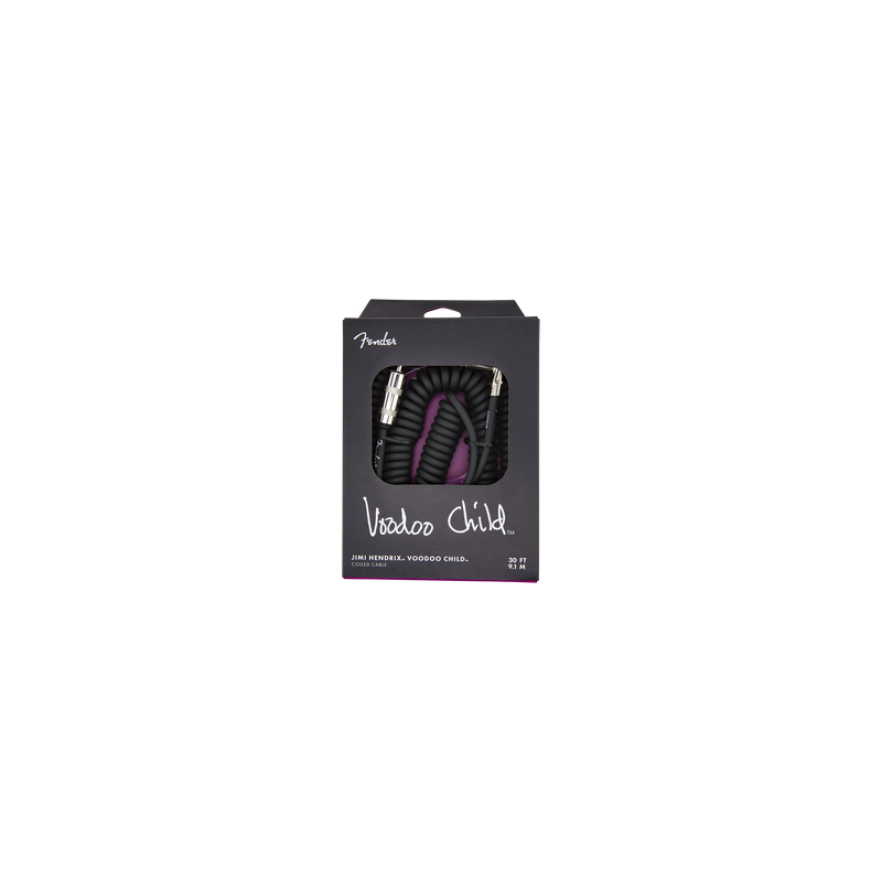 Cable Fender Hendrix Voodoo Child, Black ,9.1m