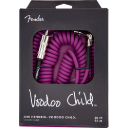 Cable Fender Hendrix Voodoo Child, Purple ,9.1m