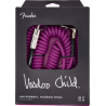 Cable Fender Hendrix Voodoo Child, Purple ,9.1m