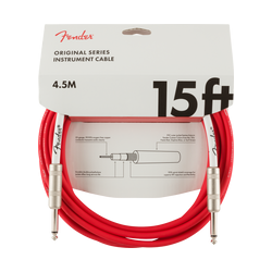 Cable Fender Original Series Instrument Cable, 4.5m , Fiesta Red