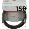 Cable Fender Professional Series Instrument Cable, Straight/Straight, 4.5m, Black