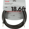 Cable Fender Professional Series Instrument, Straight/Straight, 5.5m, Black