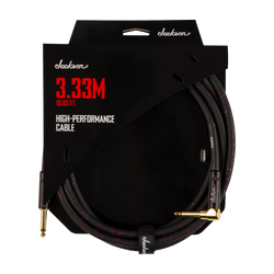 Cable para Instrumento, Jackson High Performance BLK/RED (3.33m)