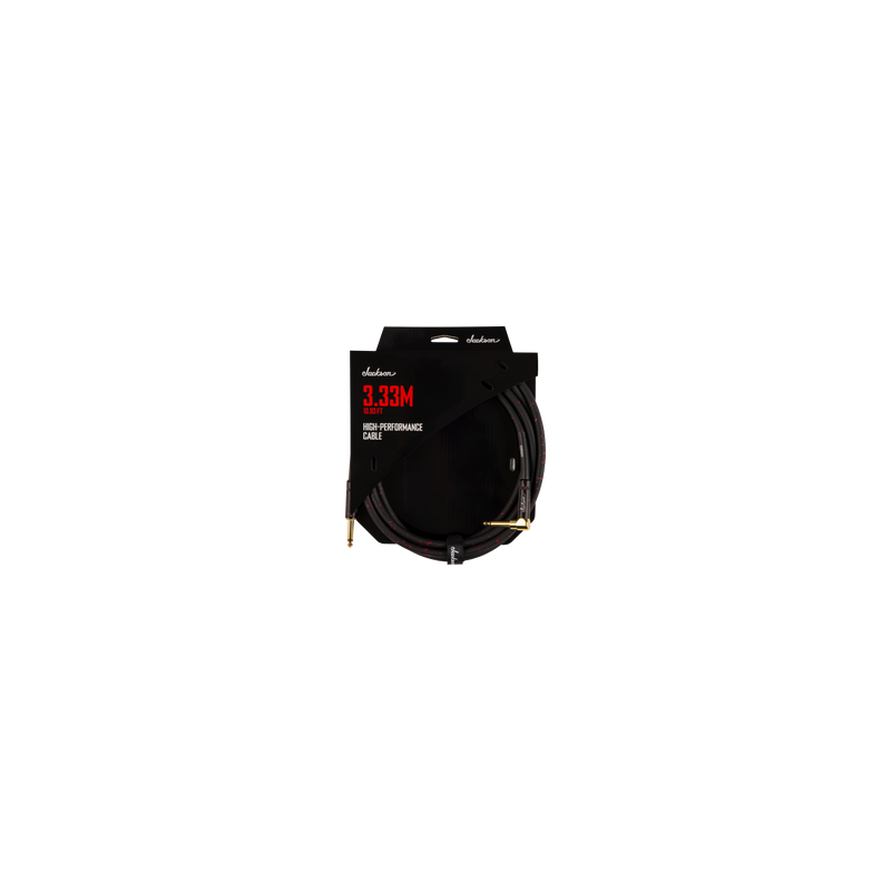Cable para Instrumento, Jackson High Performance BLK/RED (3.33m)