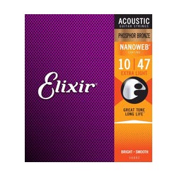 Cuerdas Elixir Phosphor Bronze 10-47