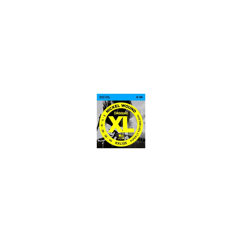 Cuerdas D'addario EXL125 09-46
