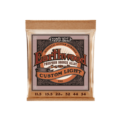 Cuerdas Ernie Ball Earthwood Custom Medium 11.5-54