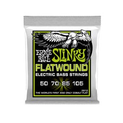 Cuerdas Ernie Ball Flatwound 50-105