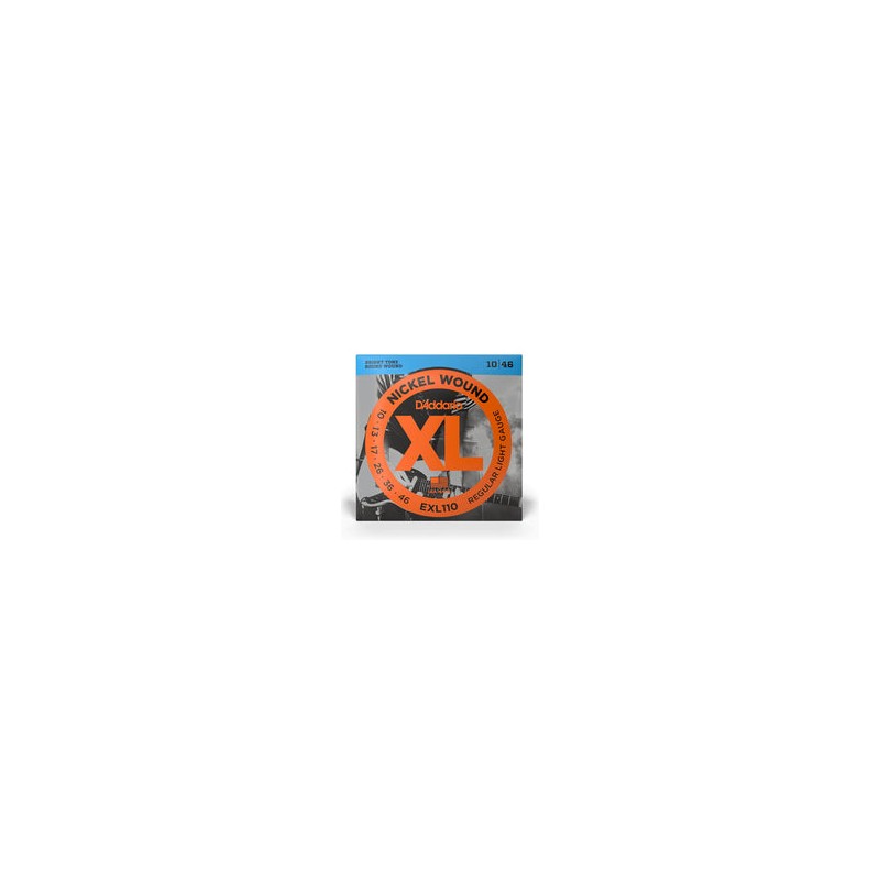Cuerdas EXL110 Daddario, 10-46