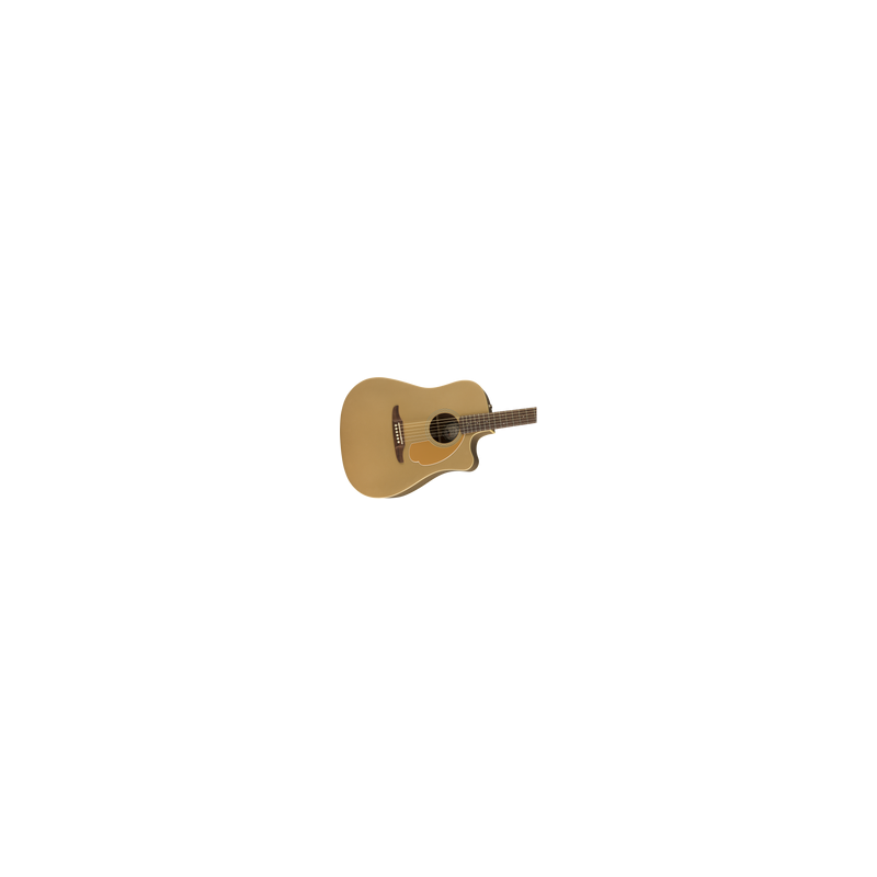 Guitarra Electroacústica Fender Redondo Player, Walnut Fingerboard, Bronze Satin