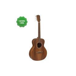 Guitarra Electroacústica Bamboo Koa 38" / Zurda - Incluye Funda Acolchada